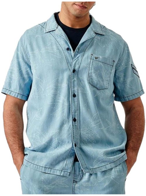 Kaporal DILON Herenoverhemd Blauw - Kiabi Kaporal DILON Herenoverhemd Blauw - Kiabi