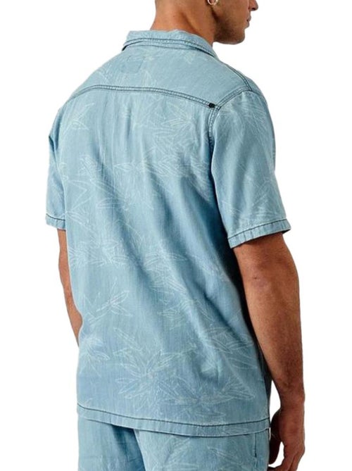 Kaporal DILON Herenoverhemd Blauw - Kiabi Kaporal DILON Herenoverhemd Blauw - Kiabi