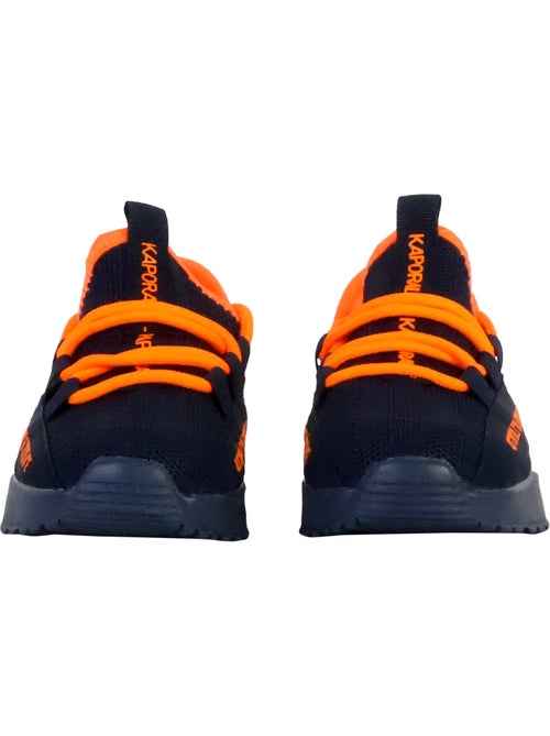 Kaporal dofini jongens sneakers marine/oranje - Kiabi