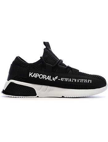 Kaporal dofino heren sneakers zwart/wit