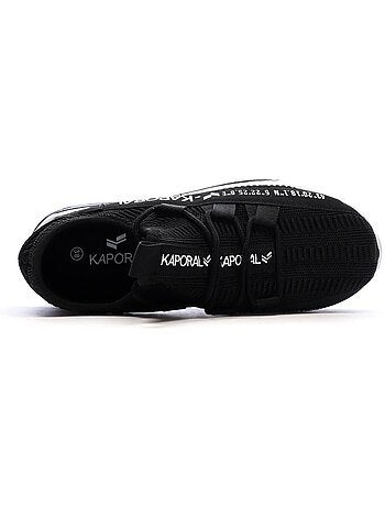 Kaporal dofino heren sneakers zwart/wit