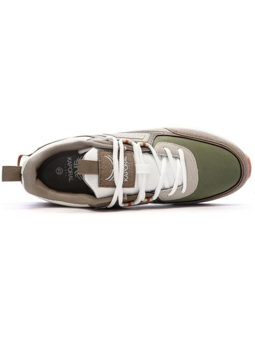 Kaporal dolpy beige/kaki heren sneakers - Kiabi Kaporal dolpy beige/kaki heren sneakers - Kiabi