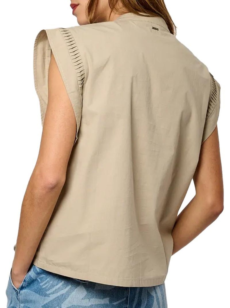 Kaporal EDDAH Dames Kaki Blouse Licht kakigroen - Kiabi