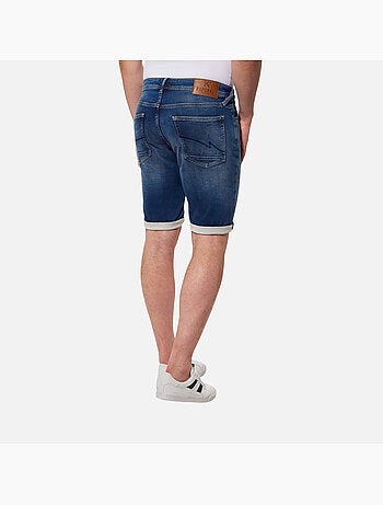 Kaporal elixe donkerblauwe jeans short voor heren