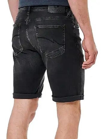 Kaporal elixe donkerblauwe jeans short voor heren
