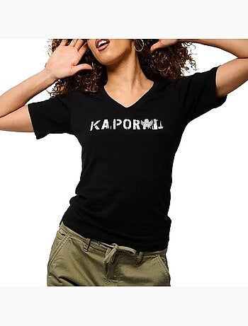 Kaporal enda zwart t-shirt voor dames