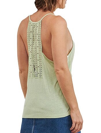 Kaporal fabia groene dames tanktop