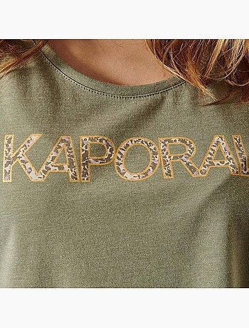 Kaporal faone dames kaki mouwloze top