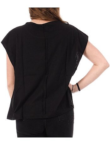 Kaporal ferol zwart t-shirt voor dames