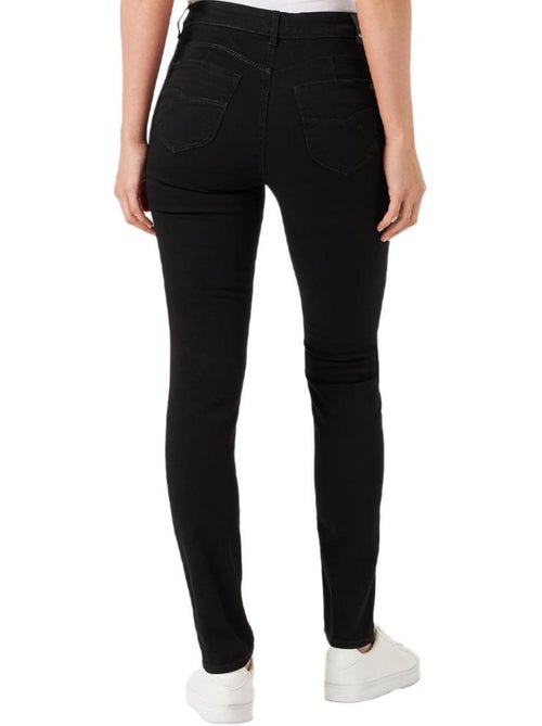 Kaporal Flore Zwarte Slim Fit Damesjeans - Kiabi Kaporal Flore Zwarte Slim Fit Damesjeans - Kiabi