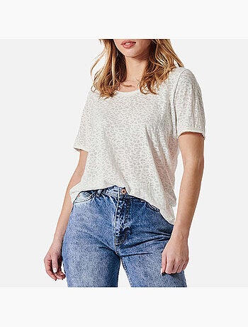 Kaporal floy wit dames t-shirt - comfortabel & stijlvol