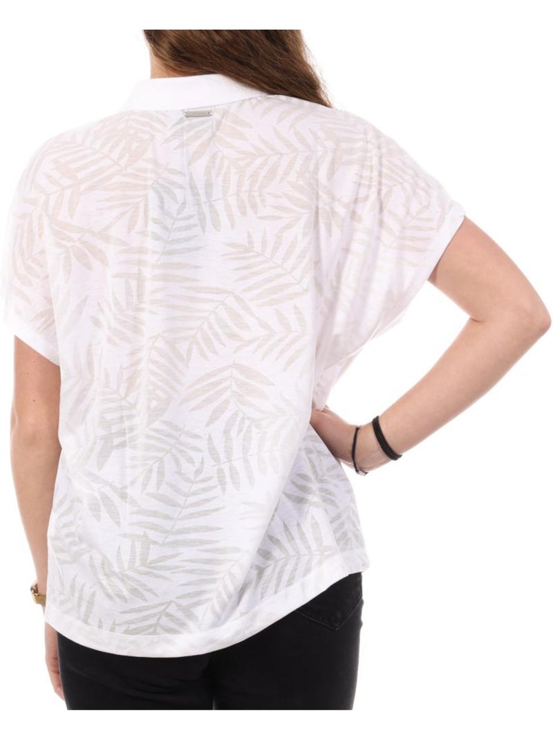 Kaporal FUR Witte Polo voor Dames Wit - Kiabi
