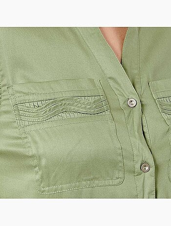 Kaporal geek groene jurk voor dames