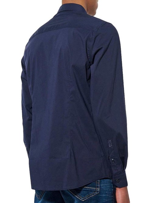 Kaporal Heren overhemd SURAJH22M42 - Marineblauw - Kiabi Kaporal Heren overhemd SURAJH22M42 - Marineblauw - Kiabi