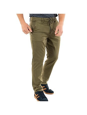 Kaporal irwix slim chino voor heren - groen
