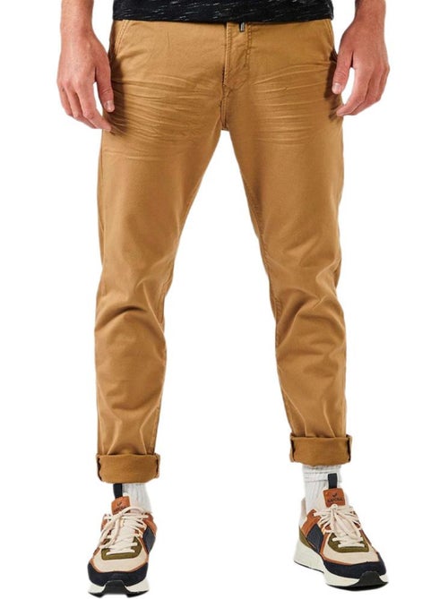 Kaporal Irwix Slim Gele Chino Broek voor Heren - Kiabi