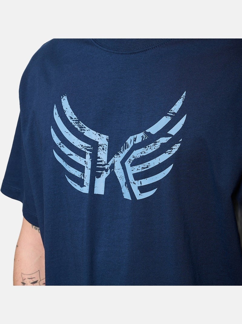 Kaporal Jack Marine T-shirt voor Heren Donkerblauw - Kiabi