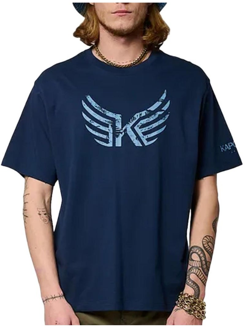 Kaporal Jack Marine T-shirt voor Heren Donkerblauw - Kiabi