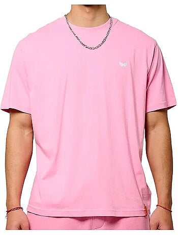 Kaporal jally t-shirt voor heren - roze