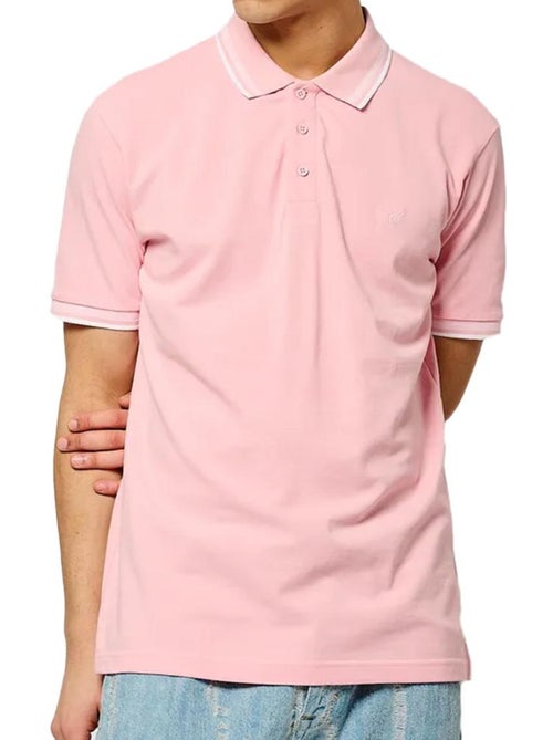 Kaporal Jarod Heren Polo Roze - Kiabi Kaporal Jarod Heren Polo Roze - Kiabi
