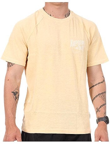 Kaporal jeale geel t-shirt voor heren