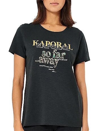 Kaporal jemas grijs t-shirt voor dames