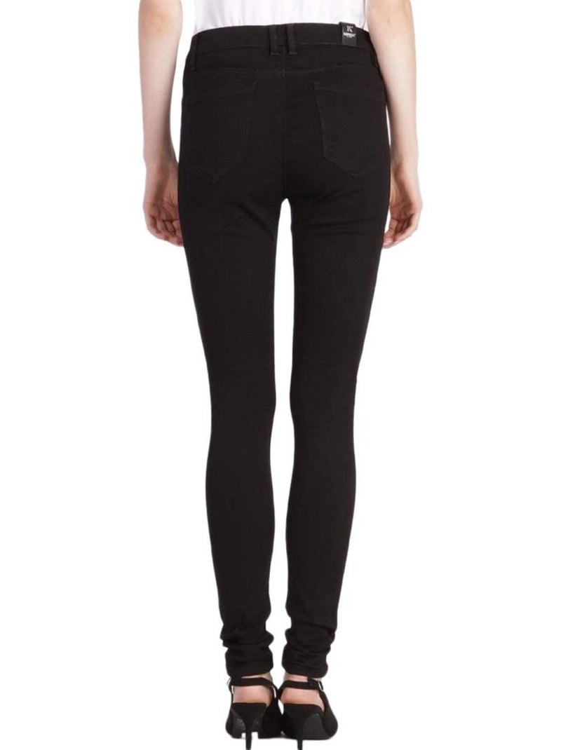 Kaporal JENAAH Zwarte Dames Jeans Zwart - Kiabi