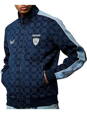 Kaporal jenso marine heren hoodie met rits