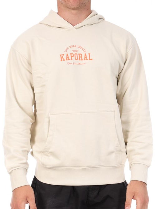 Kaporal Jimmy Beige Heren Sweatshirt - Kiabi Kaporal Jimmy Beige Heren Sweatshirt - Kiabi