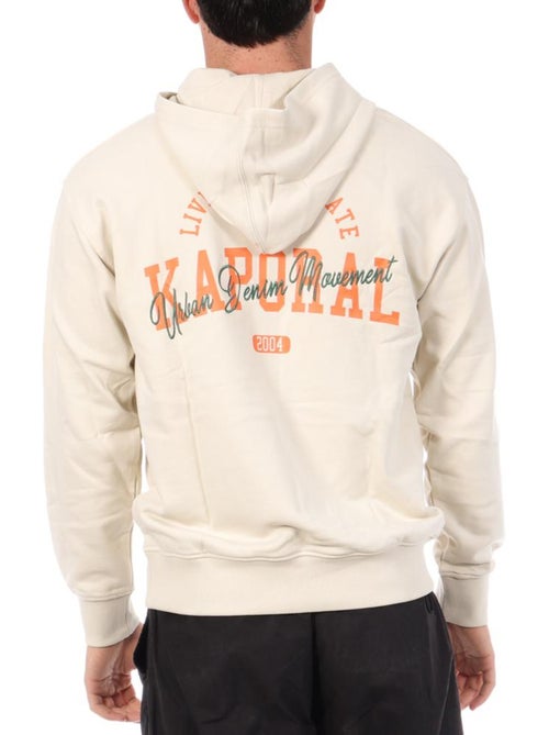 Kaporal Jimmy Beige Heren Sweatshirt - Kiabi Kaporal Jimmy Beige Heren Sweatshirt - Kiabi