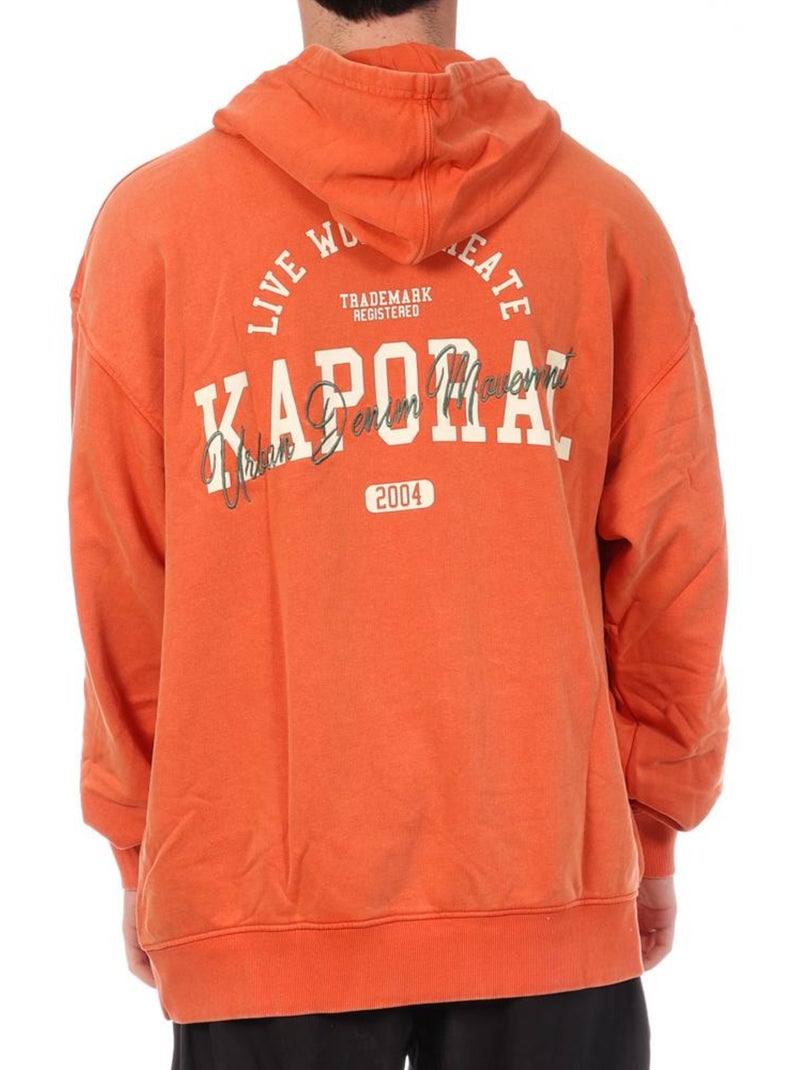 Kaporal Jimmy Oranje Heren Sweatshirt Oranje - Kiabi