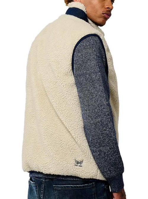 Kaporal Jolym Herenvest - Beige/Marine - Kiabi Kaporal Jolym Herenvest - Beige/Marine - Kiabi