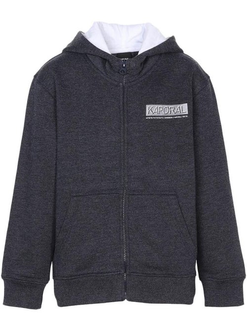 Kaporal Jongens Sweatshirt met Capuchon Marineblauw - Kiabi Kaporal Jongens Sweatshirt met Capuchon Marineblauw - Kiabi