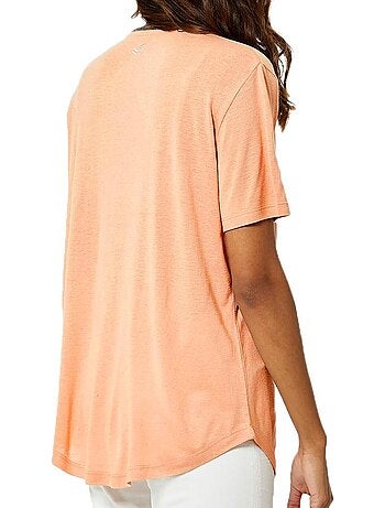 Kaporal jorixe oranje t-shirt voor dames