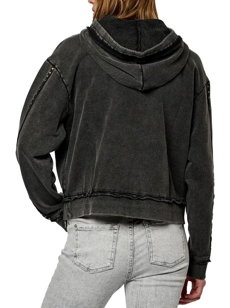Kaporal Kp Vitra Grijs Dames Sweatshirt Zilvergrijs - Kiabi