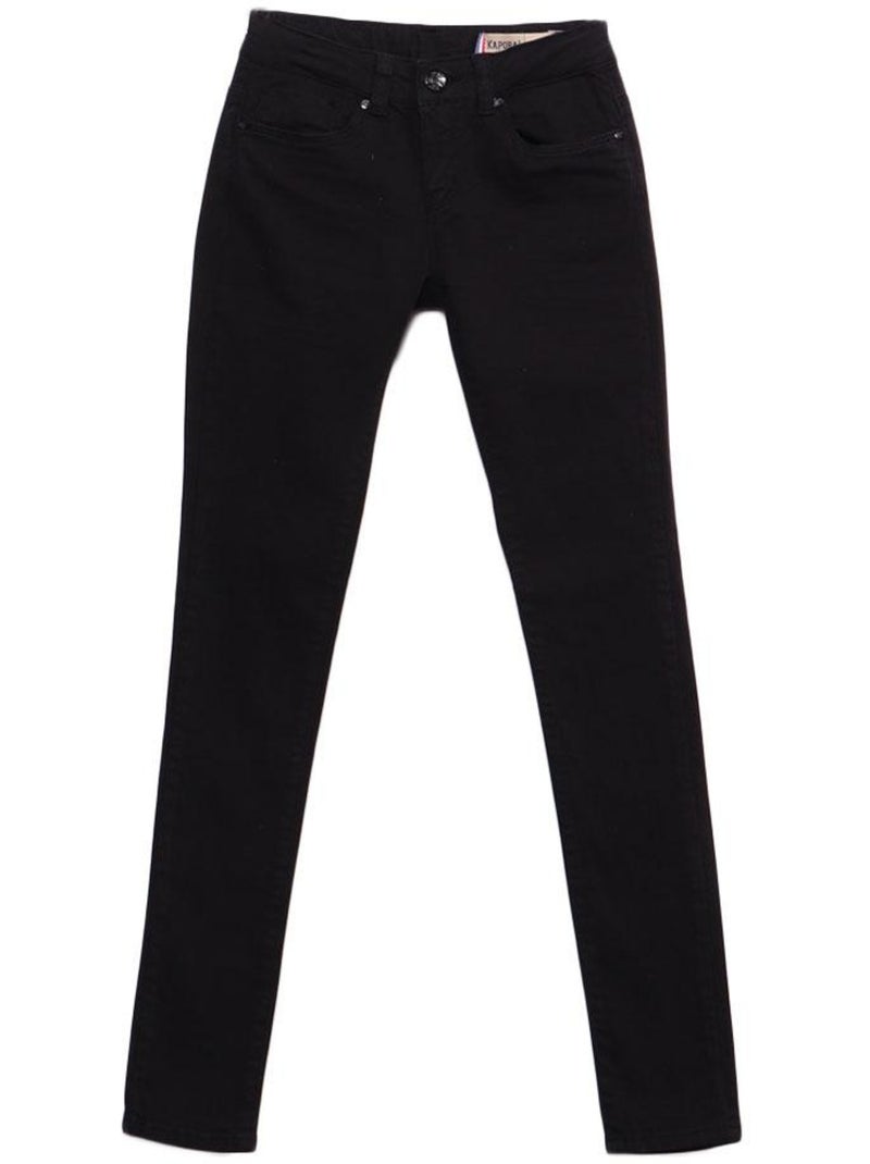 Kaporal ladys slim fit jeans zwart voor meisjes Zwart - Kiabi