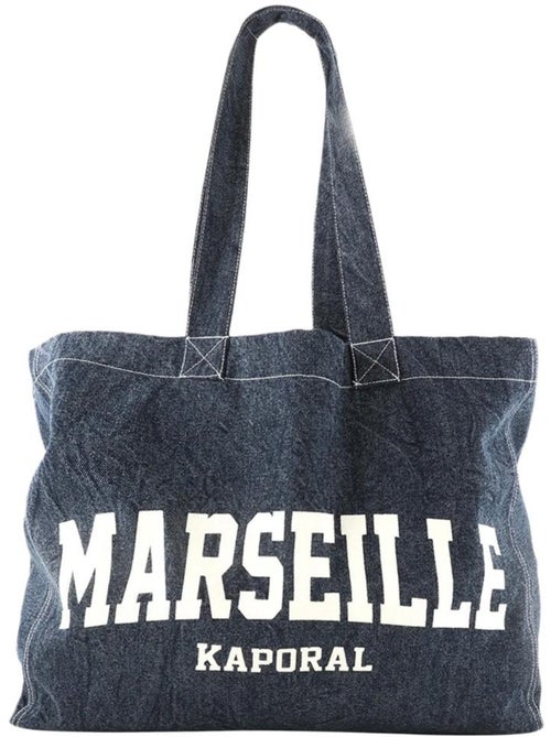 Kaporal LARSE Shopper Tas Blauw Dames - Kiabi Kaporal LARSE Shopper Tas Blauw Dames - Kiabi