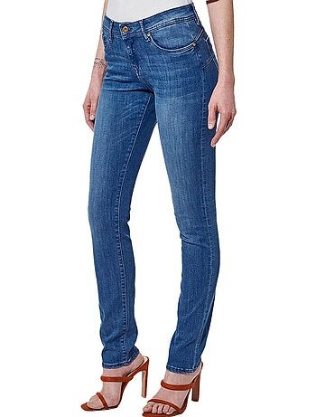 Kaporal lockk slim fit jeans voor dames - blauw