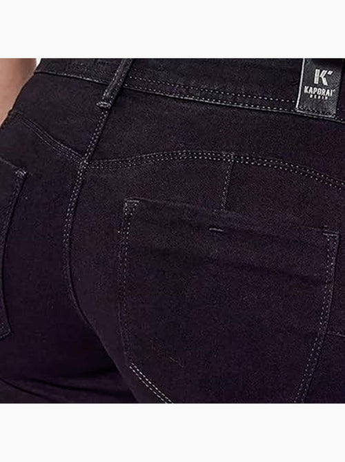 Kaporal LOCKK Slim Fit Zwarte Damesjeans - Kiabi Kaporal LOCKK Slim Fit Zwarte Damesjeans - Kiabi