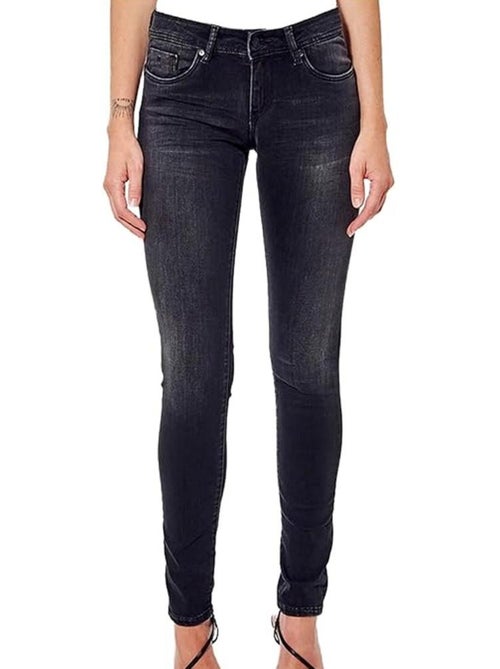 Kaporal LOCKKE Slim Fit Grijze Damesjeans - Kiabi Kaporal LOCKKE Slim Fit Grijze Damesjeans - Kiabi