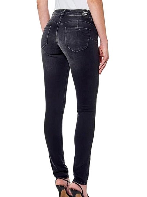 Kaporal LOCKKE Slim Fit Grijze Damesjeans - Kiabi Kaporal LOCKKE Slim Fit Grijze Damesjeans - Kiabi