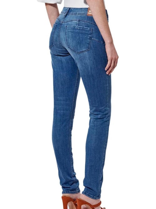 Kaporal LOCKKE Slim Fit Jeans voor Dames - Blauw - Kiabi Kaporal LOCKKE Slim Fit Jeans voor Dames - Blauw - Kiabi