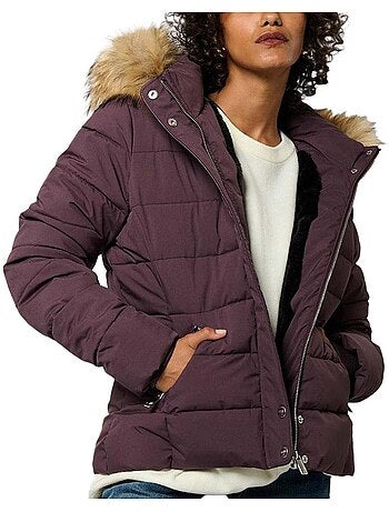 Kaporal mabbyh pruimkleurige dames bodywarmer