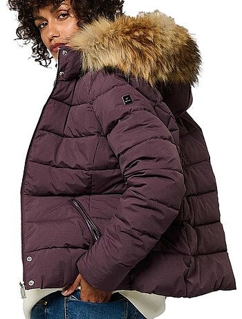 Kaporal mabbyh pruimkleurige dames bodywarmer