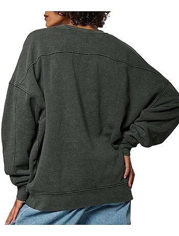 Kaporal mala donkergrijze damessweater