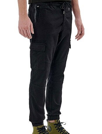 Kaporal malki zwarte cargo broek voor heren