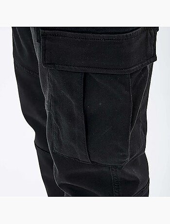 Kaporal malki zwarte cargo broek voor heren