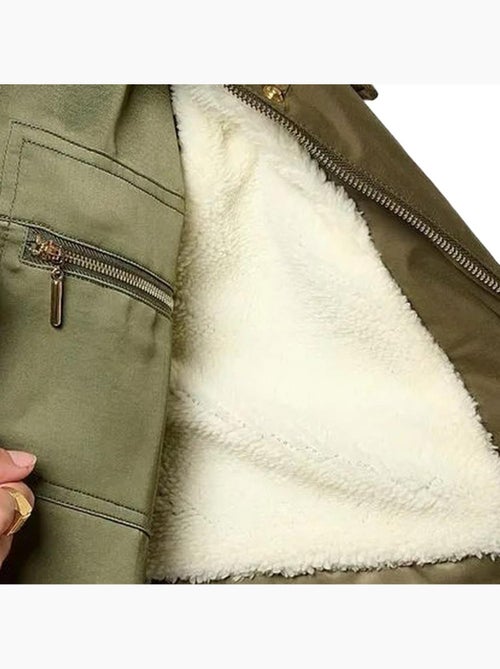 Kaporal MANON Kaki Parka voor Dames - Kiabi Kaporal MANON Kaki Parka voor Dames - Kiabi