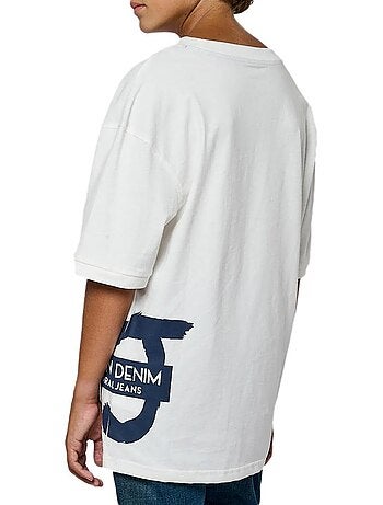 Kaporal marco wit t-shirt voor jongens