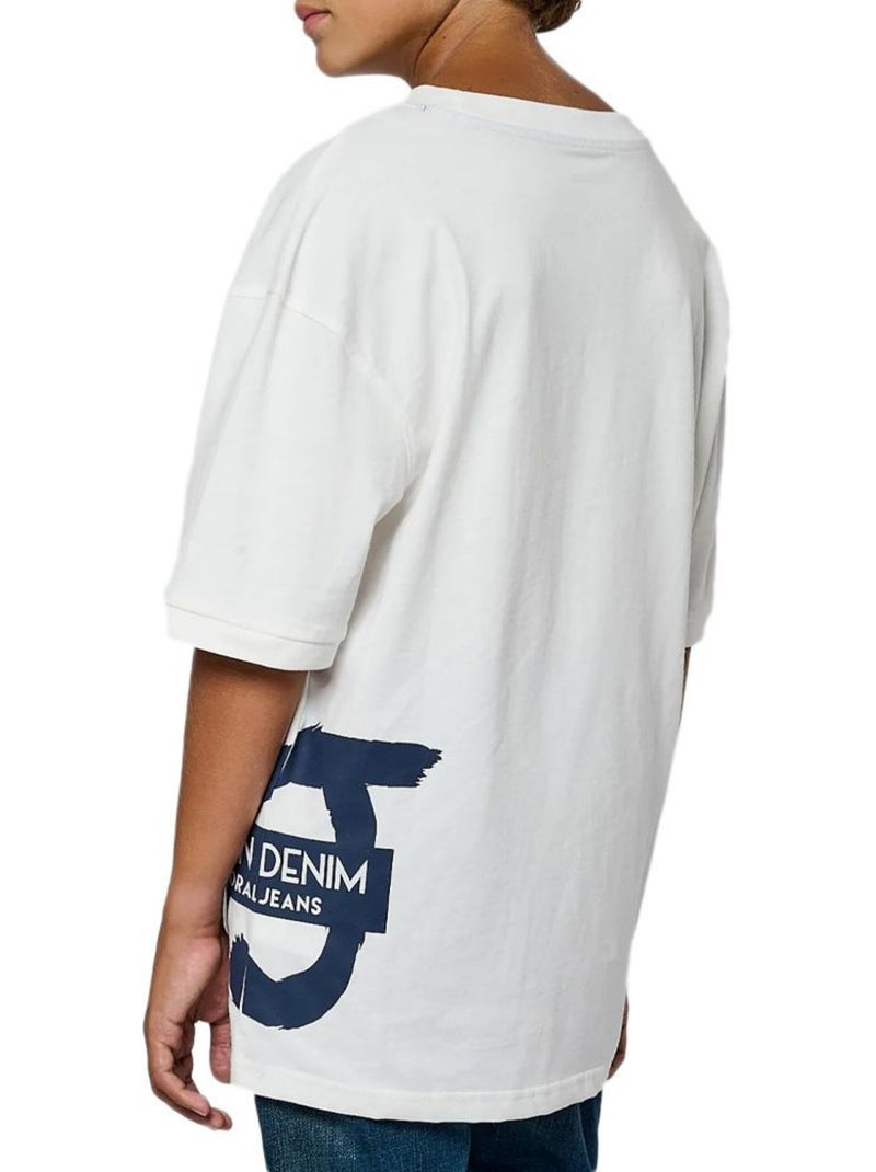 Kaporal MARCO Wit T-shirt voor Jongens Wit - Kiabi